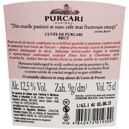 Purcari | Vin spumant Rose 750ml