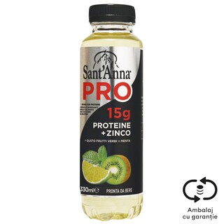 Sant'Anna | Apa proteica, cu gust de fructe verzi si menta 330ml