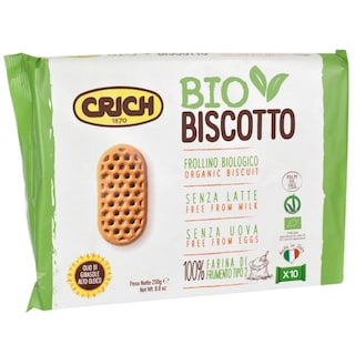 Crich | Biscuiti ecologici fara lactoza 250g