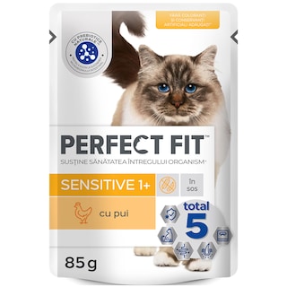 Perfect Fit | Hrana umeda pentru pisici Sensitive, cu pui 85g