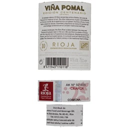 Vina Pomal | Vin rosu tempranillo 0.75l