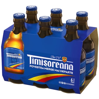 Timisoreana | Bere blonda 6x0.33L