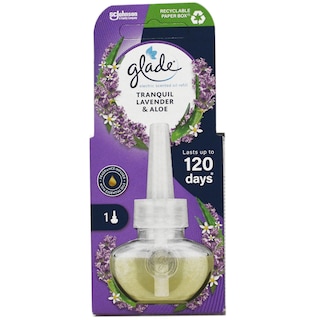 Glade | Rezerva odorizant electric Tranquil Lavender & Aloe 20ml
