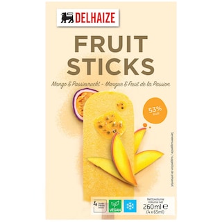 Delhaize | Sorbet cu mango si fructul pasiunii 4x65ml