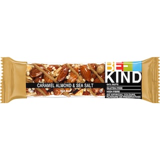 Be Kind | Baton cu migdale, sare de mare si glazura cu aroma de caramel 40g