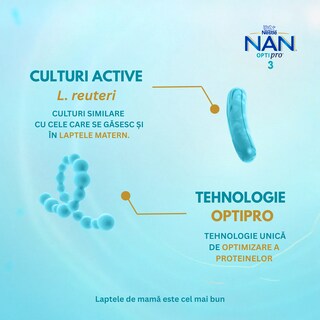Nestle | Lapte praf Optipro 2, de la 6 luni 800g