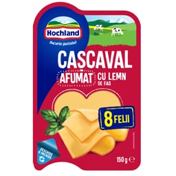 Cascaval afumat felii 150g