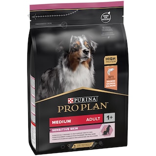 Pro plan | Hrana uscata pentru caini Adult talie medie Sensitive Skin, cu somon 3kg