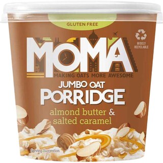 Moma | Ovaz fara gluten cu migdale si caramel sarat 55g