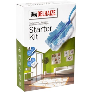 Delhaize | Pamatuf pentru praf, 1 Maner + 5 rezerve