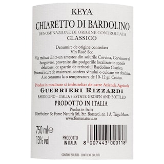 Keya | Vin roze Chiaretto di Bardolino 0.75L