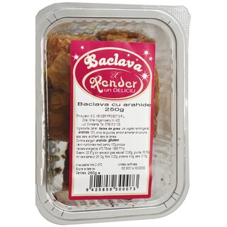 Xender | Baclava cu arahide 250g