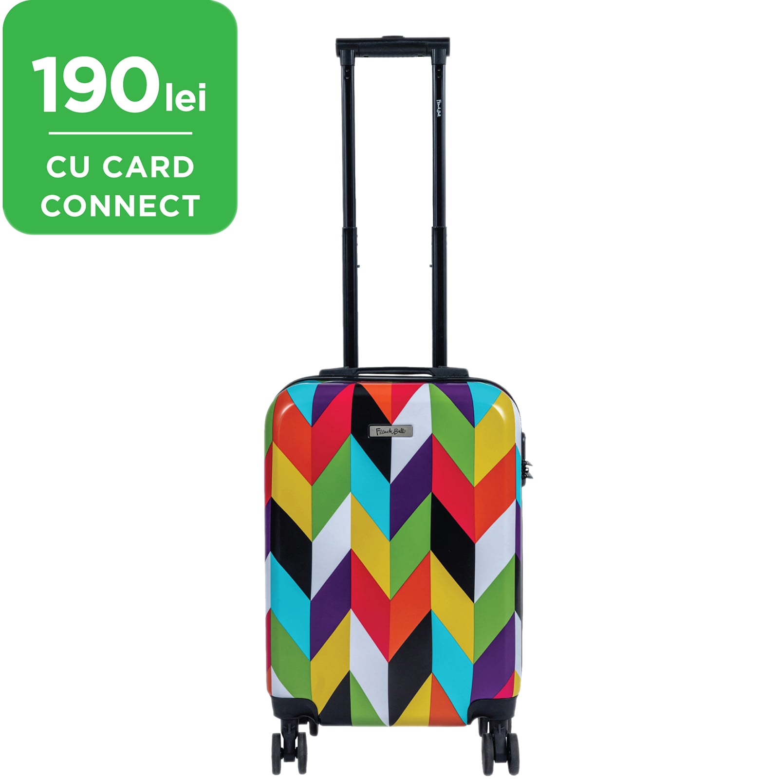 French Bull | Geanta de voiaj cu roti, 57x37x23cm, Ziggy | Mega-image