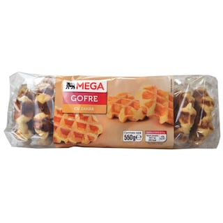 MEGA | Gofre cu zahar 550g