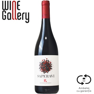 Gitana Winery | Vin rosu sec Saperavi 0.75L