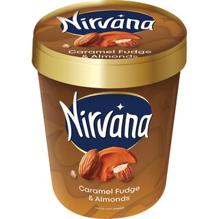Nirvana | Inghetata Caramel Fudge 348g