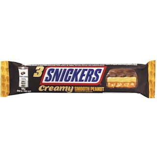 Snickers | Creamy | Baton de ciocolata cu nuga, caramel si arahide 54g