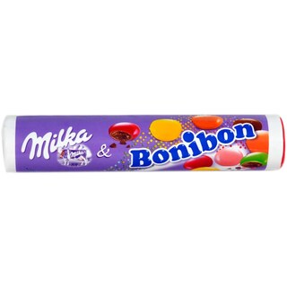 Milka | Bonibon | Drajeuri de ciocolata cu lapte  24.3g