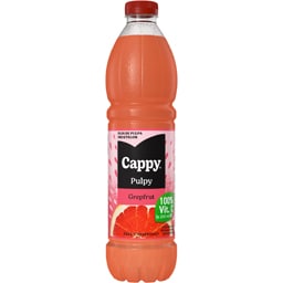 Cappy Pulpy | Bautura racoritoare cu suc si pulpa de grepfrut roz 1.5L