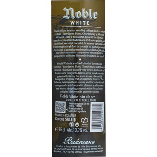 Budureasca | Vin alb sec Noble White 0.75L