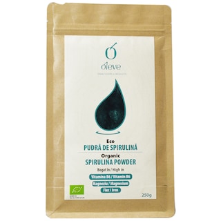 Ol'eve | Pudra de spirulina bio 250g