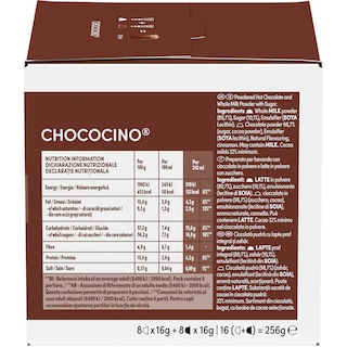 Nescafe | Dolce Gusto | Ciocolata calda Chococino, 16 capsule, 8 bauturi
