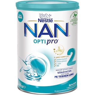 NAN Optipro | Lapte de continuare Optipro 2, de la 6 luni 400g