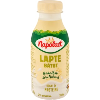 Napolact | Lapte batut 2% grasime 330g