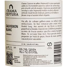 Cervus Cepturum | Vin alb demisec Sauvignon Blanc 0.75L