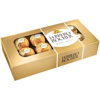Ferrero Rocher | Specialitati crocante de napolitana, acoperite cu alune si ciocolata cu lapte 100g