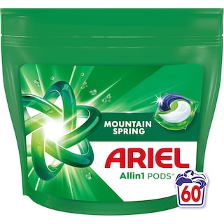 Ariel | Detergent Mountain Spring, 60 capsule