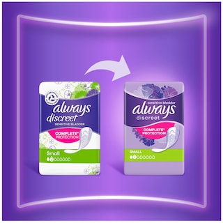 Always Discreet | Absorbante Long pentru pierderi urinare, 10 bucati