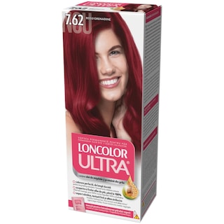 Loncolor | Ultra | Vopsea pentru par 7.62 Rosu grenadine