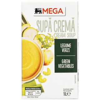 MEGA | Supa crema cu legume verzi 1L