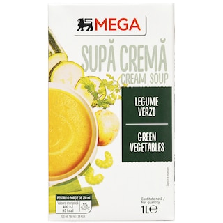 MEGA | Supa crema cu legume verzi 1L