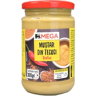 MEGA | Mustar iute din Tecuci 300g