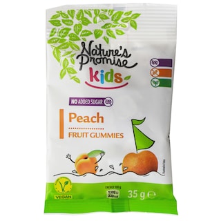 Nature's Promise Kids | Jeleuri cu aroma de piersici 35g