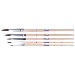 Pelikan | Set 5 pensule Starter varf rotund