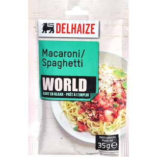 Delhaize | Amestec de condimente pentru spaghete si macaroane 35g