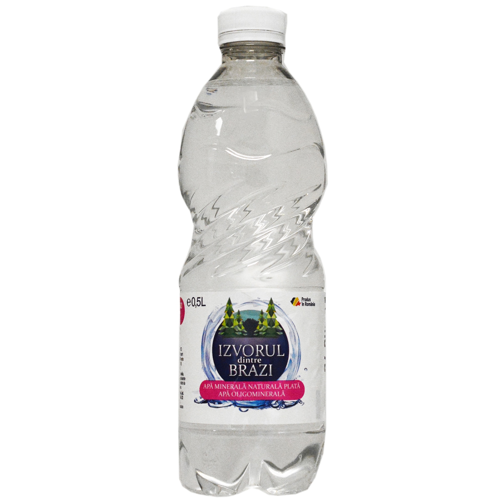 Izvorul dintre brazi | Apa minerala naturala plata 500ml | Mega-image