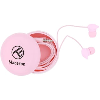 Tellur | Casti in-ear Macaron pink pastel