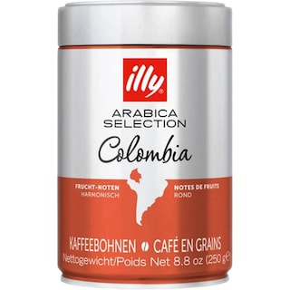 Illy | Cafea boabe Columbia 100% arabica 250g