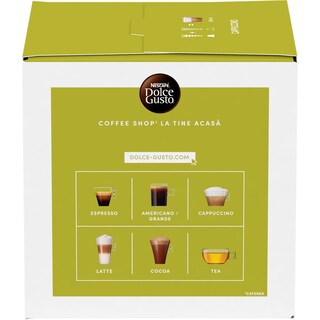 Nescafe | Dolce Gusto | Cafea Cappuccino, 8 bauturi, 16 capsule