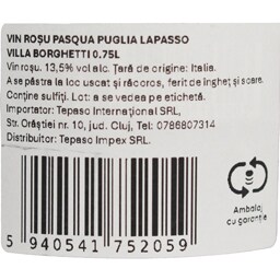 La Passo | Vin rosu Lapasso 0.75L
