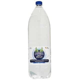 Izvorul dintre brazi | Apa minerala naturala carbogazificata 2L
