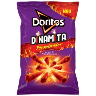 Doritos | Tortilla chips cu gust de ardei chili si lime 70g