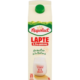 Napolact | Lapte 3.5% grasime 1L