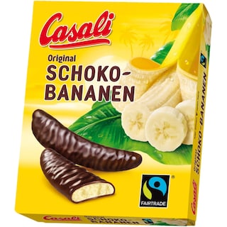 Casali | Batoane de ciocolata cu crema de banane 150g