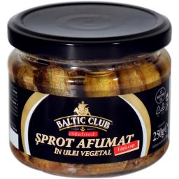 Sprot afumat in ulei vegetal 250g