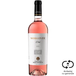 Domeniile Davidescu | Vin rose demisec Sorginte 0.75L